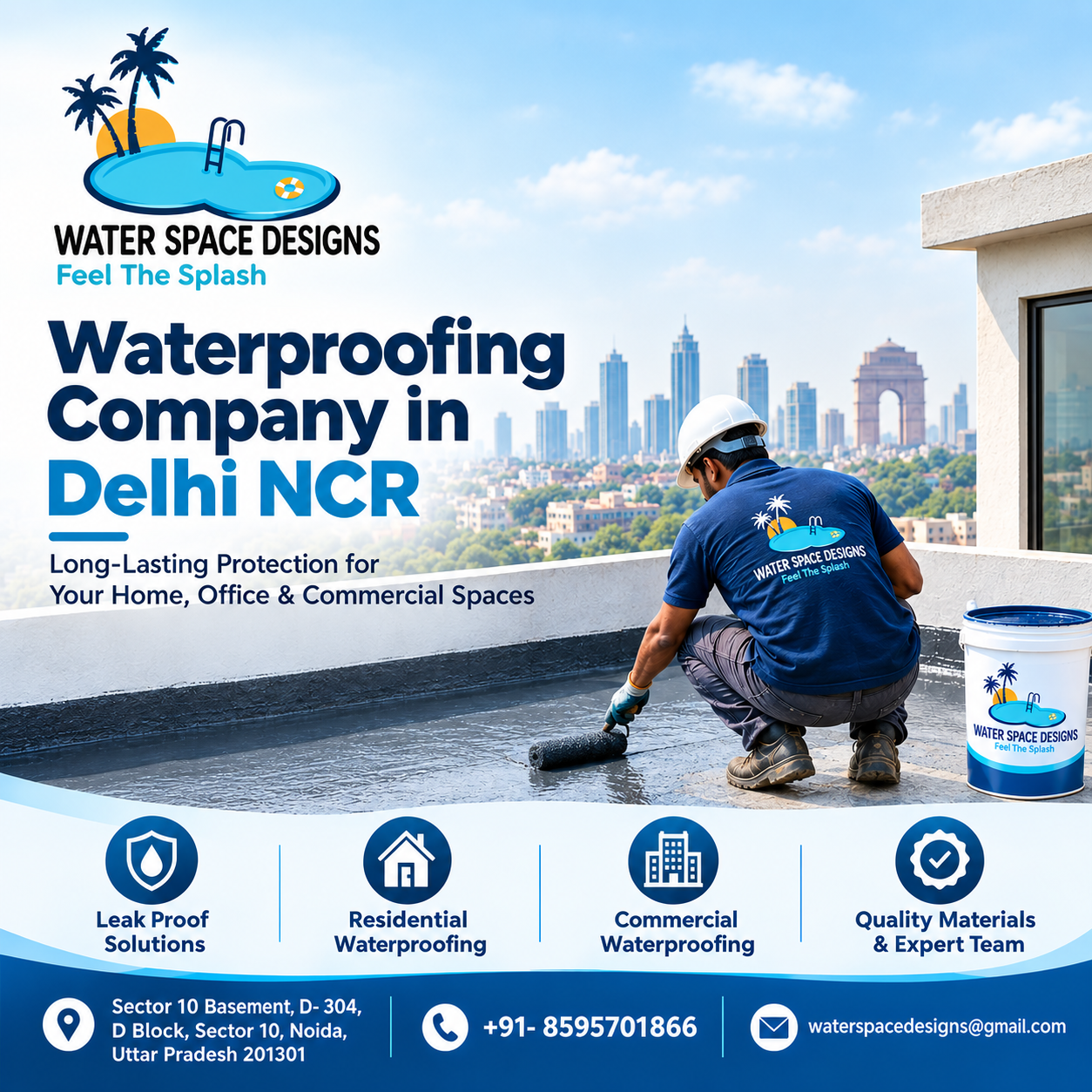Waterproofing Company in Delhi NCR
